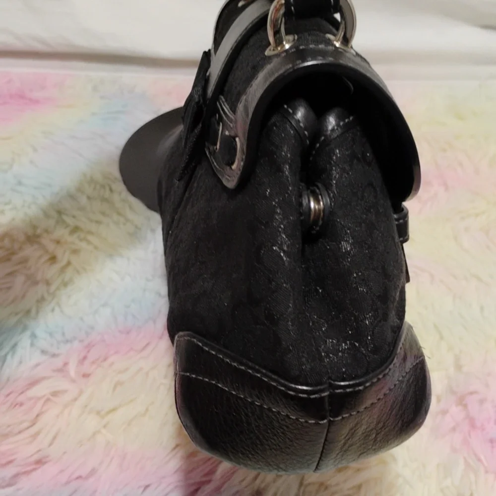 Authentic Coach Y2K Mini Studded Rhinestone Mini C Sparkle Collectible Bag - Picture 8 of 16